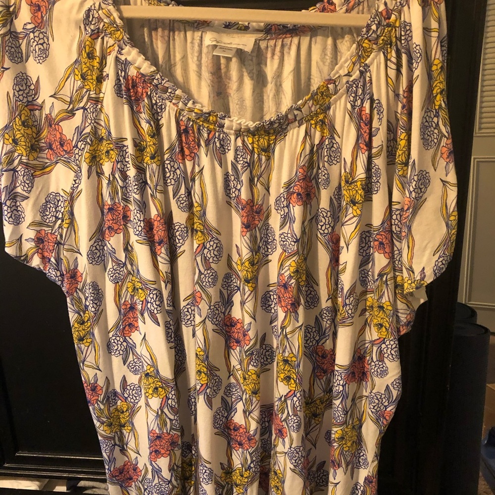 Cotton multi colored tunic